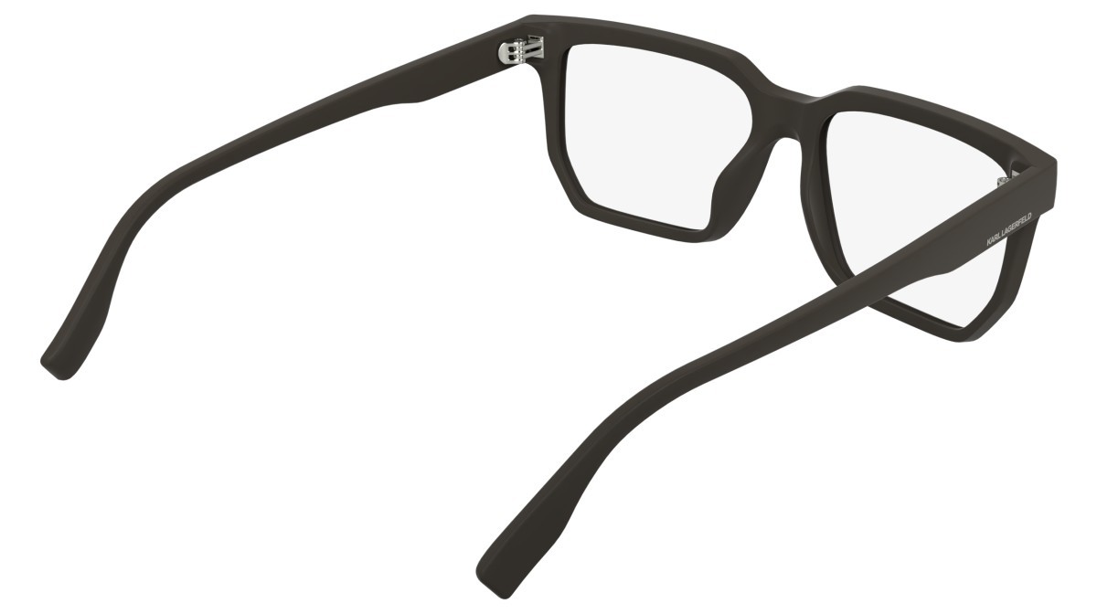 Occhiali da vista Karl Lagerfeld KL6219 (201) colore matte brown forma rettangolare 