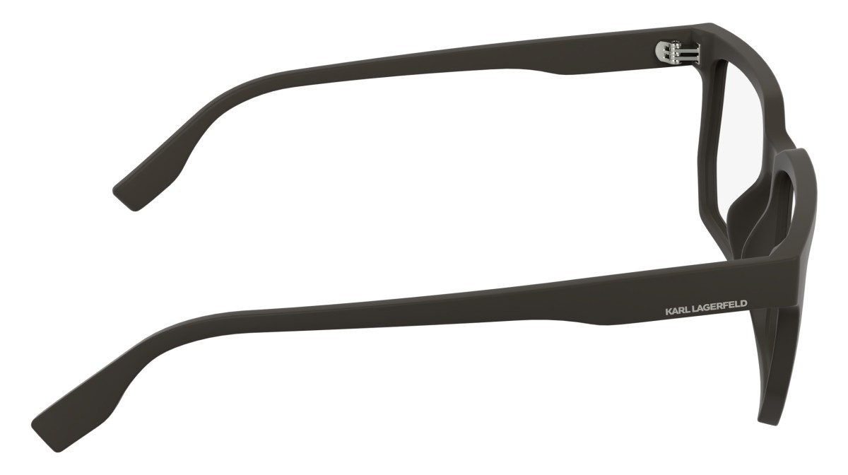 Occhiali da vista Karl Lagerfeld KL6219 (201) colore matte brown forma rettangolare 