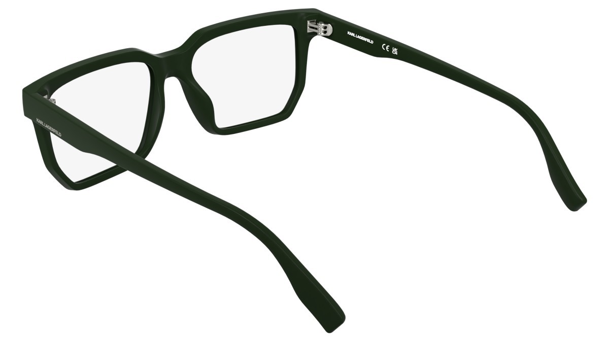Occhiali da vista Karl Lagerfeld KL6219 (275) colore matte khaki forma rettangolare 