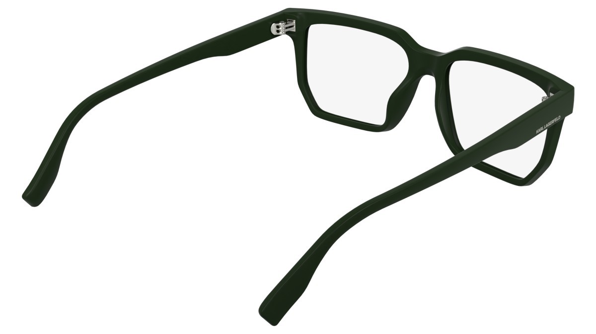Occhiali da vista Karl Lagerfeld KL6219 (275) colore matte khaki forma rettangolare 