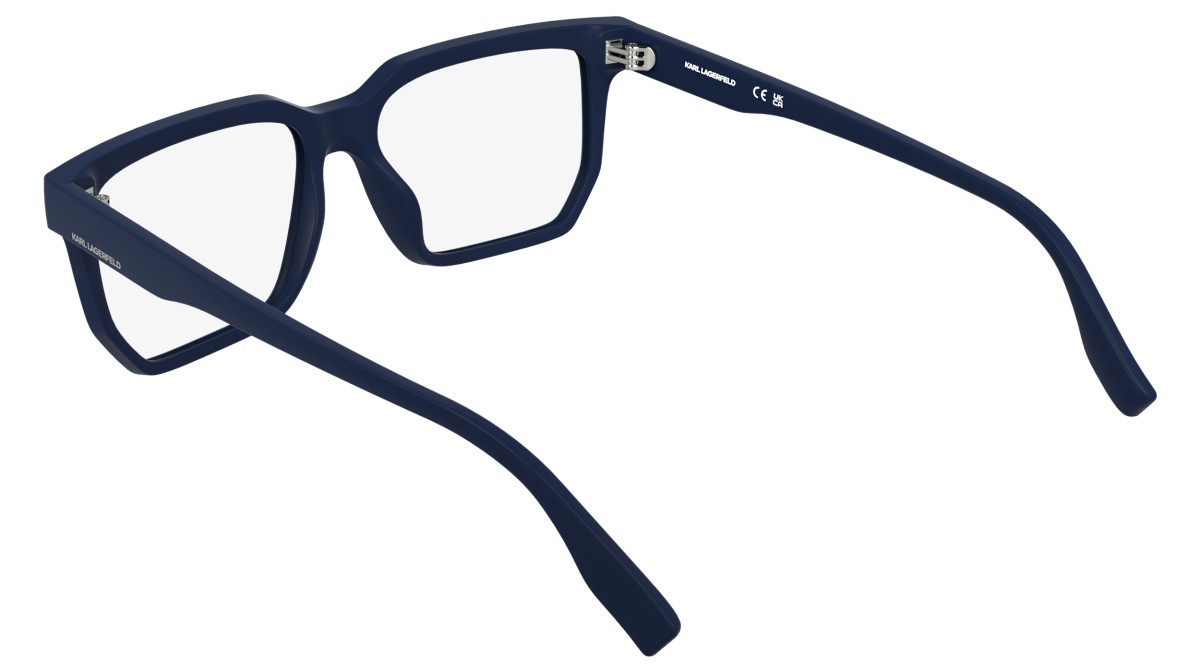 Occhiali da vista Karl Lagerfeld KL6219 (401) colore matte blue forma rettangolare 