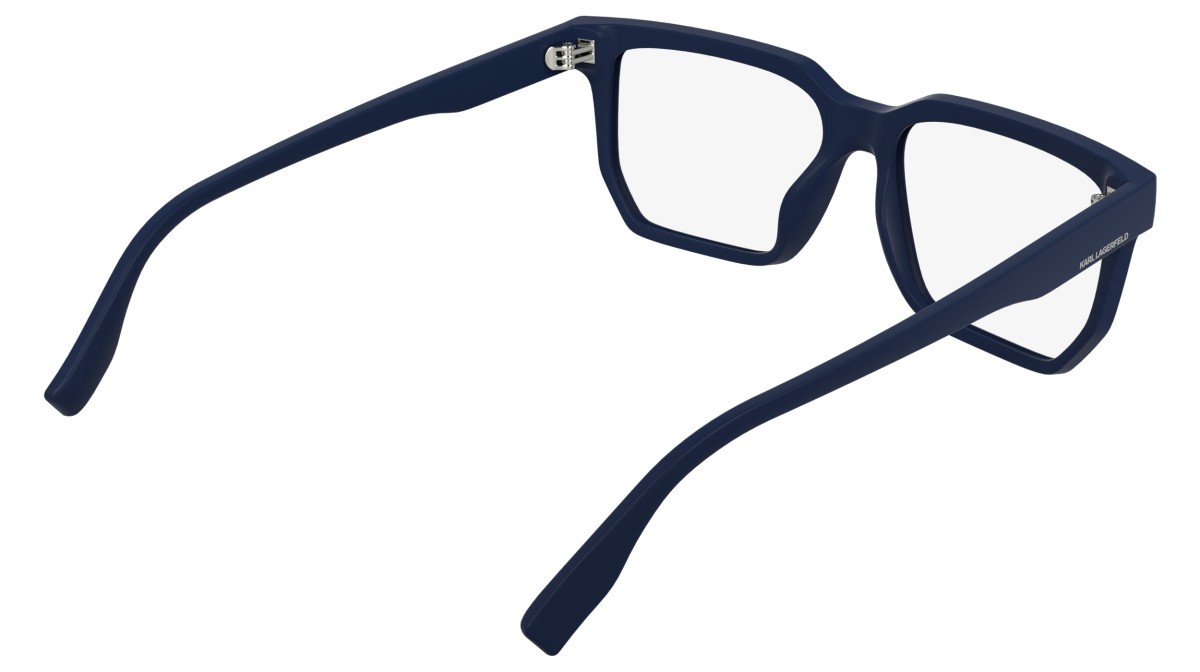 Occhiali da vista Karl Lagerfeld KL6219 (401) colore matte blue forma rettangolare 