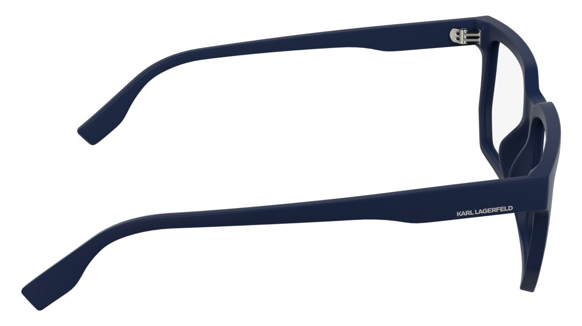 Occhiali da vista Karl Lagerfeld KL6219 (401) colore matte blue forma rettangolare 