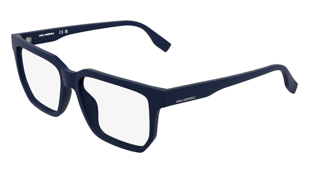Occhiali da vista Karl Lagerfeld KL6219 (401) colore matte blue forma rettangolare 