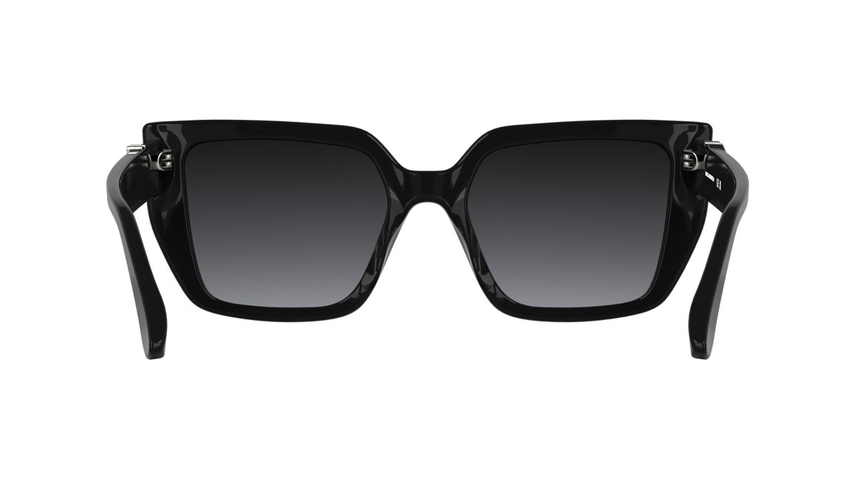 Sunglasses Karl Lagerfeld KL6221S (001) color black shape cat eye lenses gradient grey
