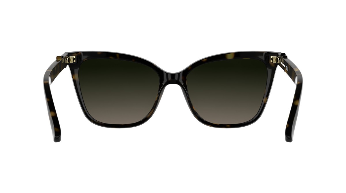 Occhiali da sole Karl Lagerfeld KL6223S (242) colore dark tortoise forma rettangolare lenti gradient brown