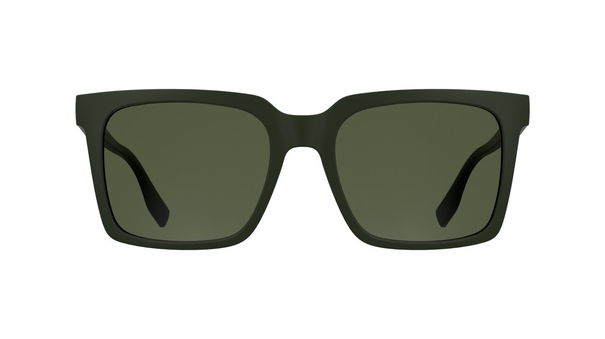 Occhiali da sole Karl Lagerfeld KL6224S (300) colore green forma rettangolare lenti solid green