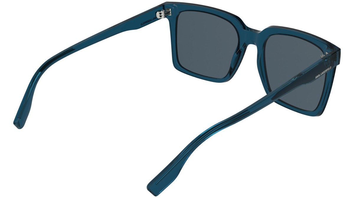Occhiali da sole Karl Lagerfeld KL6224S (400) colore blue forma rettangolare lenti solid blue