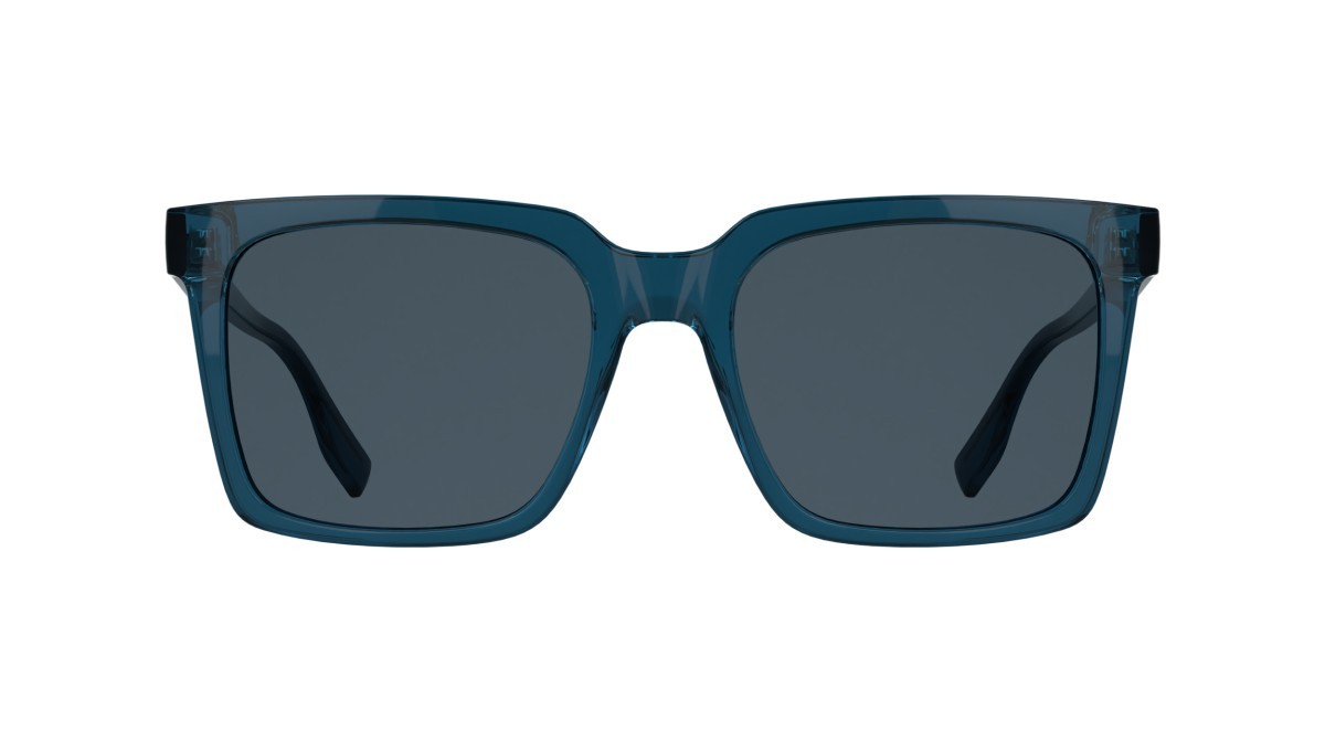 Occhiali da sole Karl Lagerfeld KL6224S (400) colore blue forma rettangolare lenti solid blue