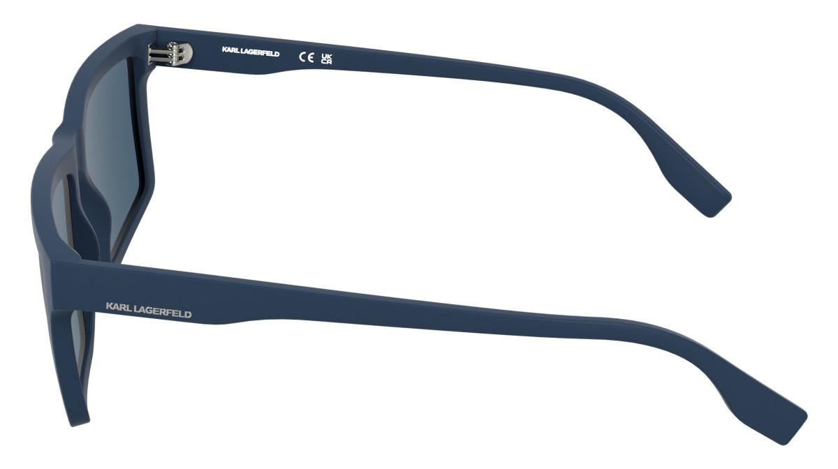 Occhiali da sole Karl Lagerfeld KL6225S (400) colore blue forma rettangolare lenti solid blue