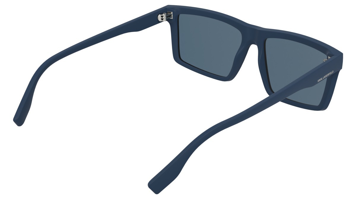 Occhiali da sole Karl Lagerfeld KL6225S (400) colore blue forma rettangolare lenti solid blue