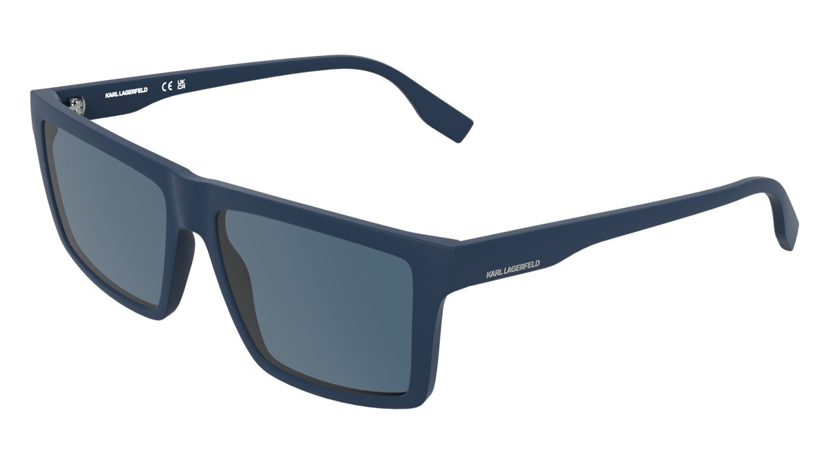 Occhiali da sole Karl Lagerfeld KL6225S (400) colore blue forma rettangolare lenti solid blue
