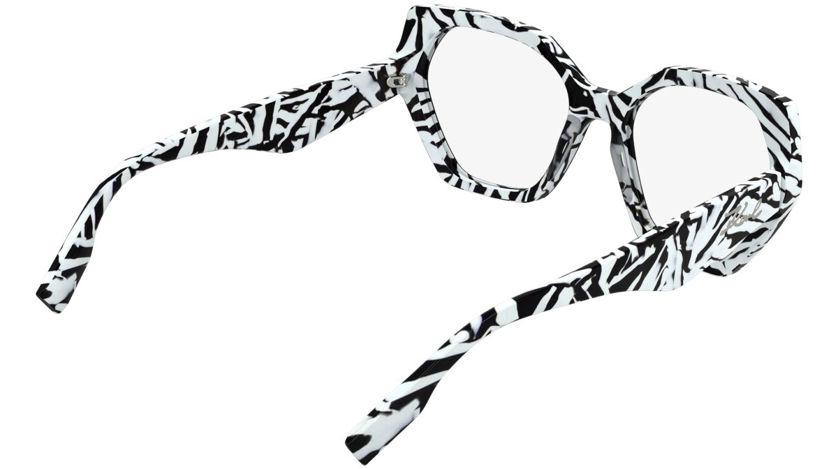 Brillen Karl Lagerfeld KL6229 (013) farbe black/marble black form pantos 