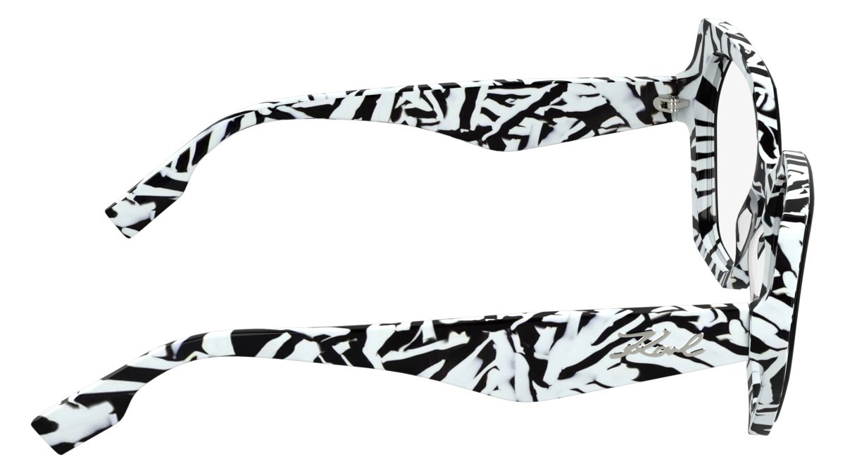 Brillen Karl Lagerfeld KL6229 (013) farbe black/marble black form pantos 