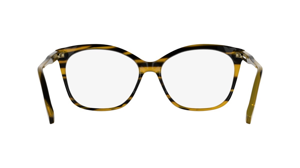Occhiali da vista Karl Lagerfeld KL6230 (008) colore striped black forma farfalla 