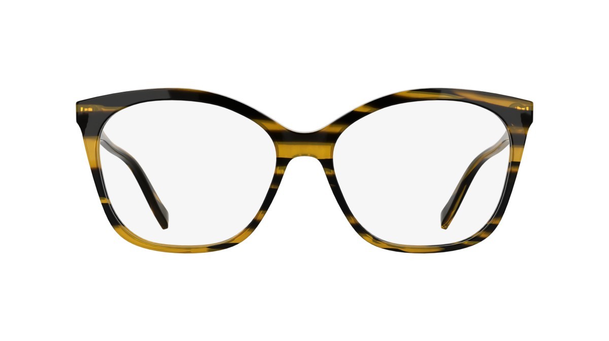Occhiali da vista Karl Lagerfeld KL6230 (008) colore striped black forma farfalla 