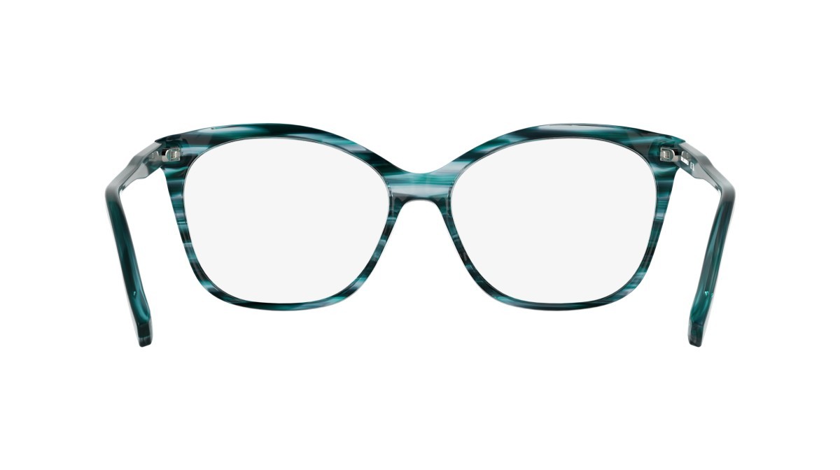 Occhiali da vista Karl Lagerfeld KL6230 (429) colore striped petrol forma farfalla 