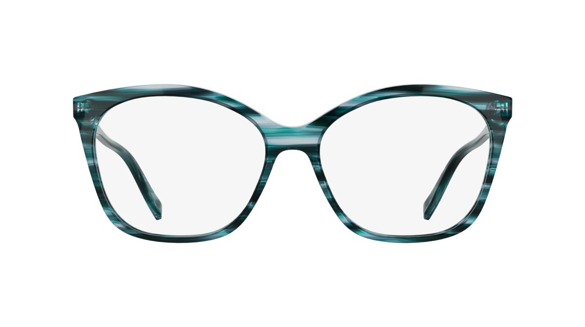Occhiali da vista Karl Lagerfeld KL6230 (429) colore striped petrol forma farfalla 