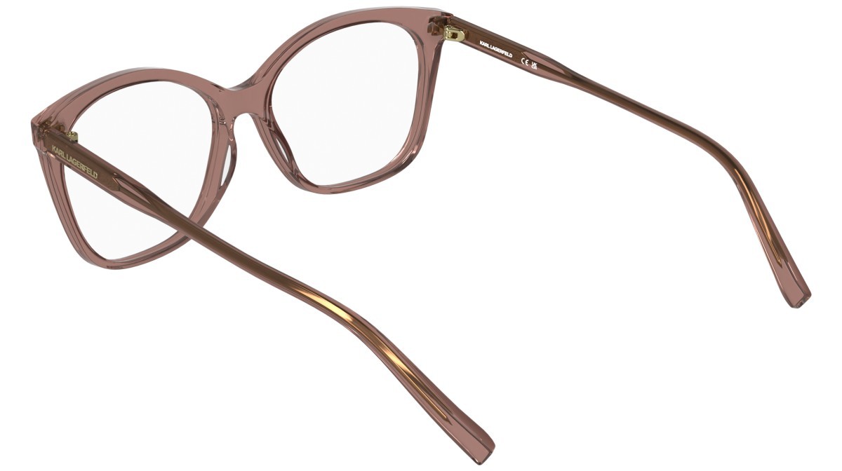 Occhiali da vista Karl Lagerfeld KL6230 (652) colore antique rose forma farfalla 
