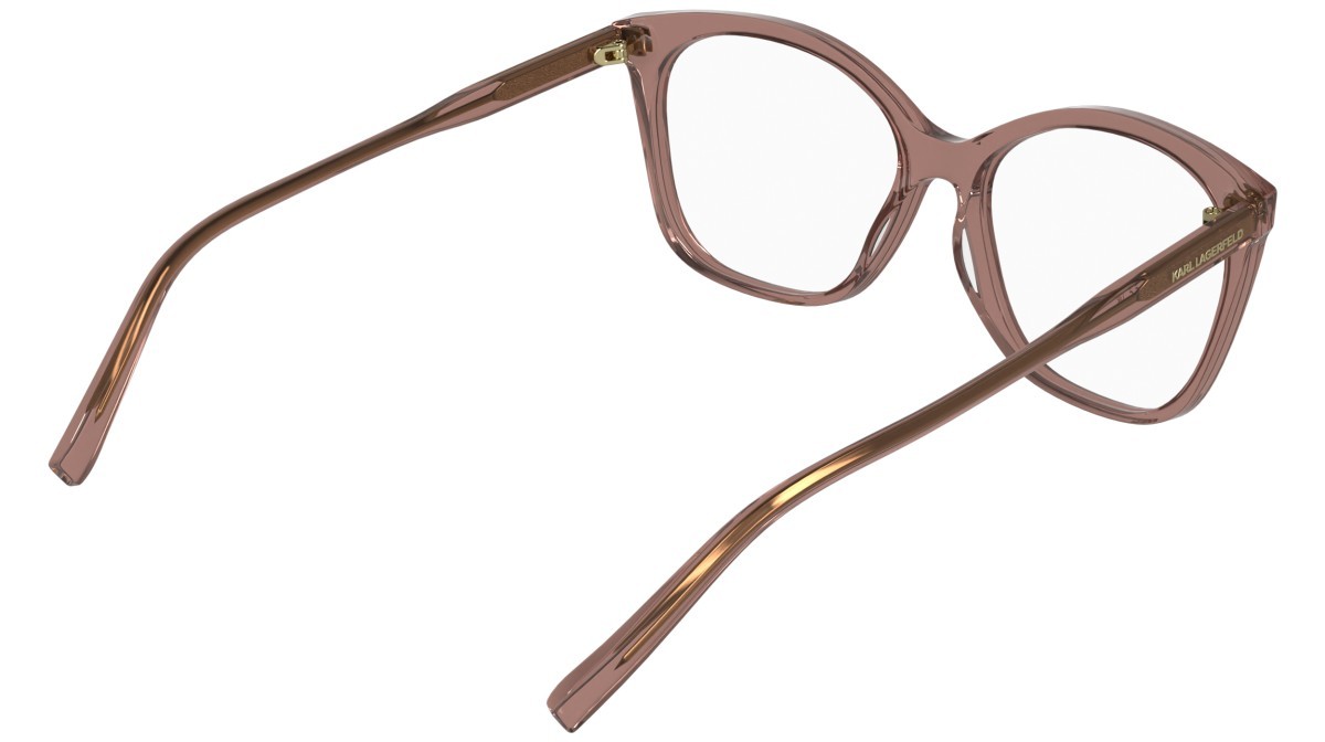 Occhiali da vista Karl Lagerfeld KL6230 (652) colore antique rose forma farfalla 