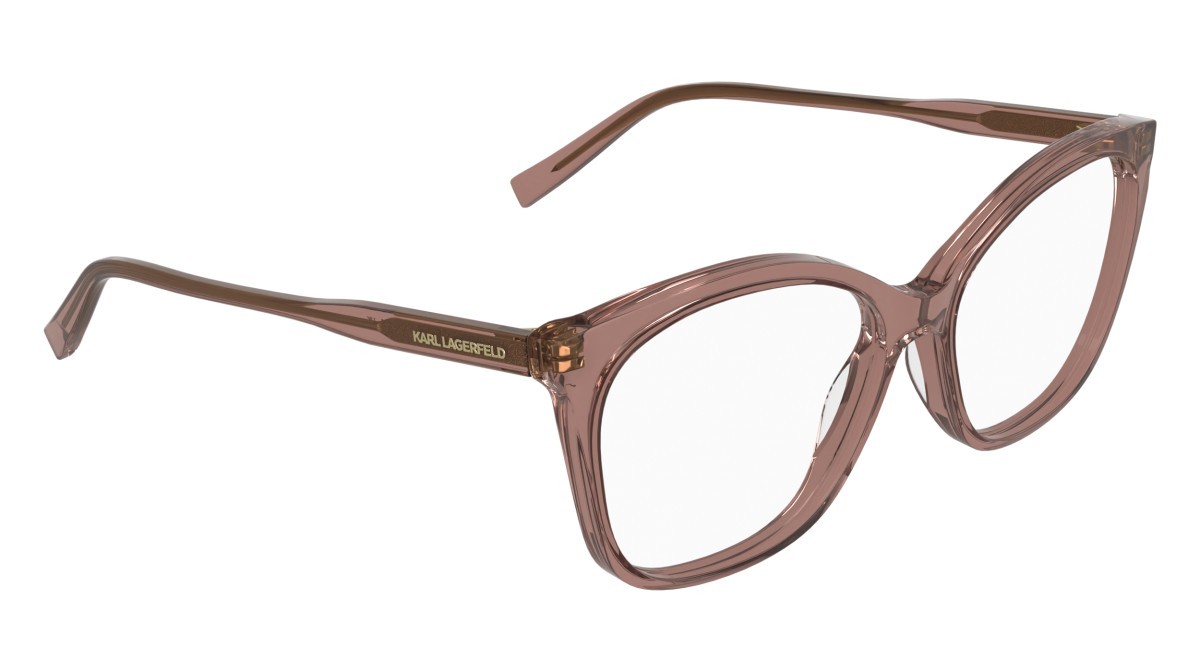 Occhiali da vista Karl Lagerfeld KL6230 (652) colore antique rose forma farfalla 