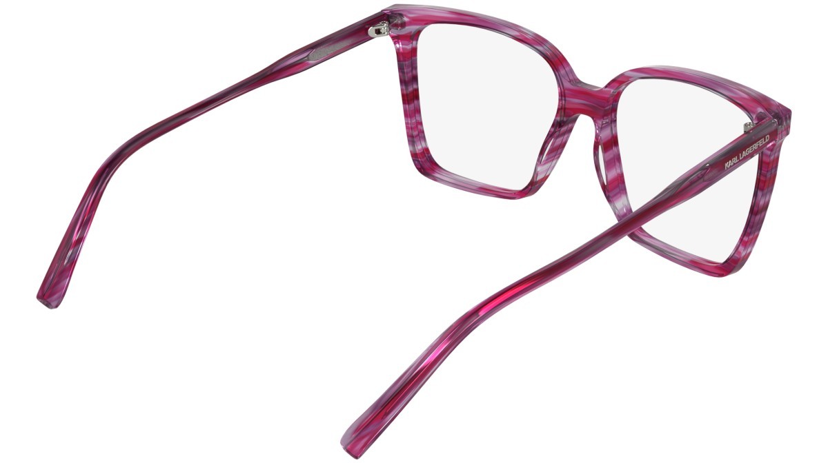 Occhiali da vista Karl Lagerfeld KL6231 (609) colore striped red forma quadrato 