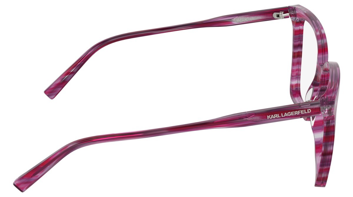 Occhiali da vista Karl Lagerfeld KL6231 (609) colore striped red forma quadrato 