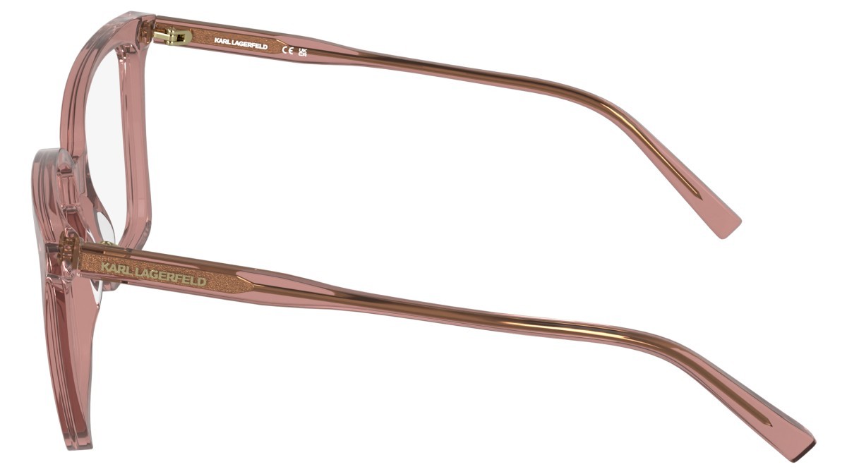 Occhiali da vista Karl Lagerfeld KL6231 (652) colore antique rose forma quadrato 