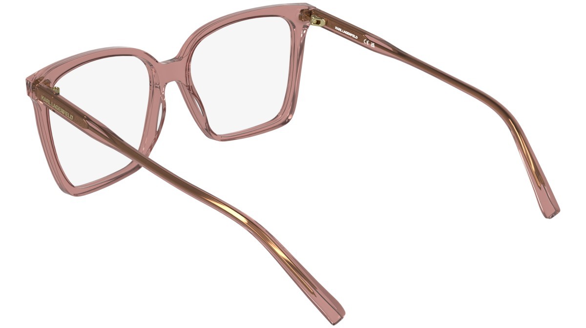 Occhiali da vista Karl Lagerfeld KL6231 (652) colore antique rose forma quadrato 