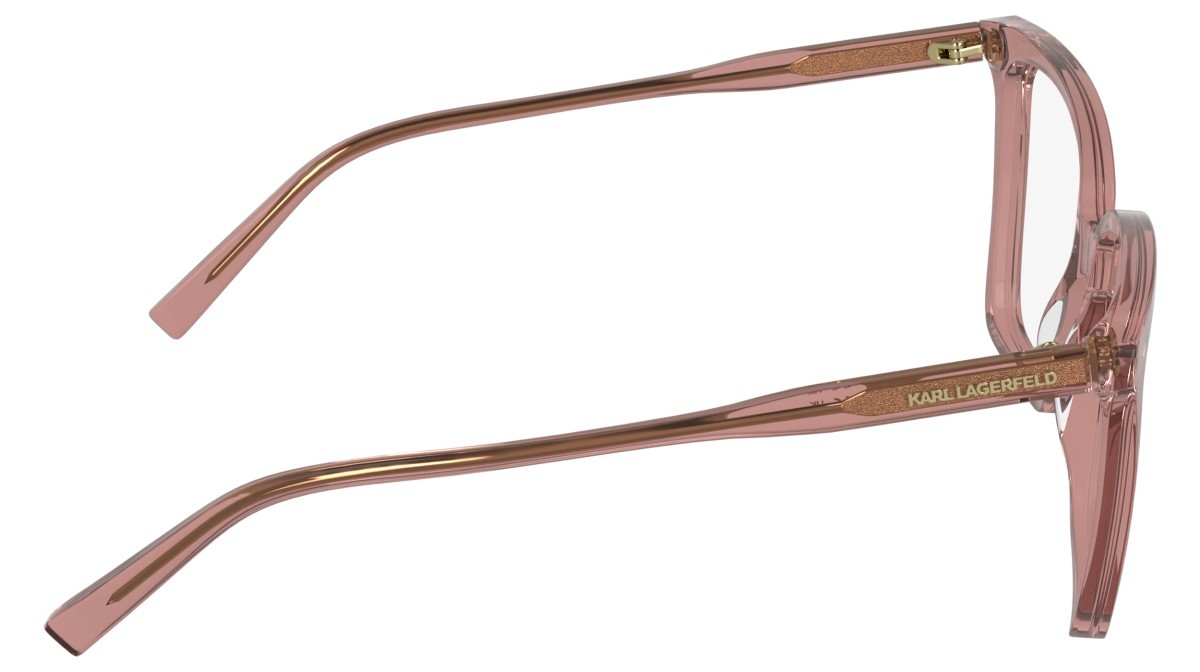 Occhiali da vista Karl Lagerfeld KL6231 (652) colore antique rose forma quadrato 