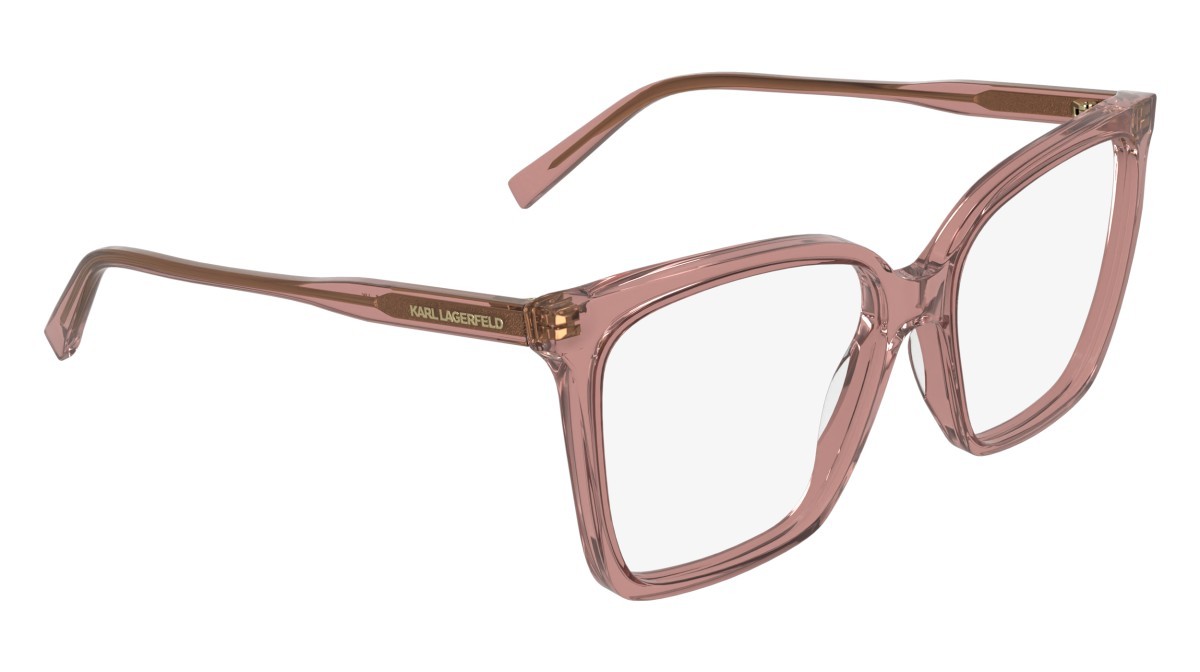 Occhiali da vista Karl Lagerfeld KL6231 (652) colore antique rose forma quadrato 