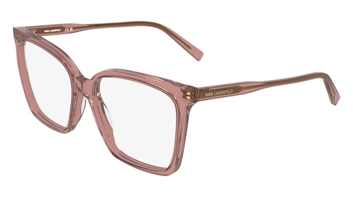 Occhiali da vista Karl Lagerfeld KL6231 (652) colore antique rose forma quadrato 