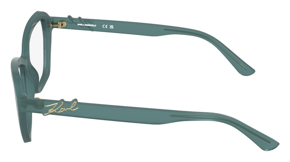 Occhiali da vista Karl Lagerfeld KL6232 (320) colore teal forma pantos 