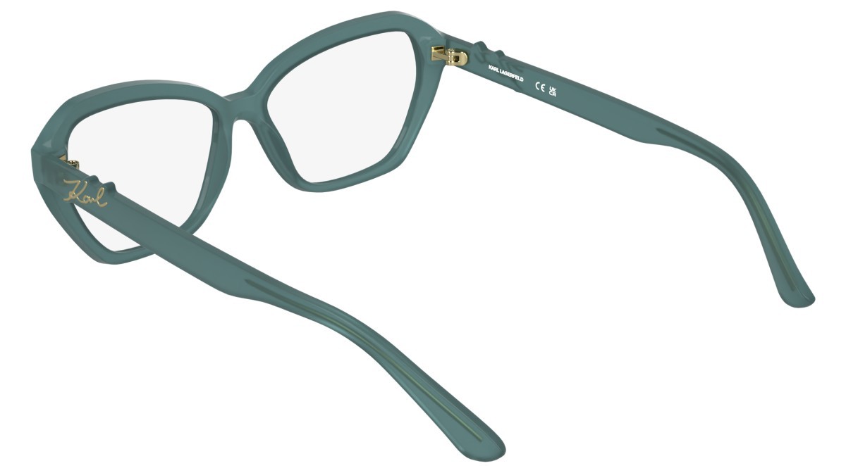 Occhiali da vista Karl Lagerfeld KL6232 (320) colore teal forma pantos 