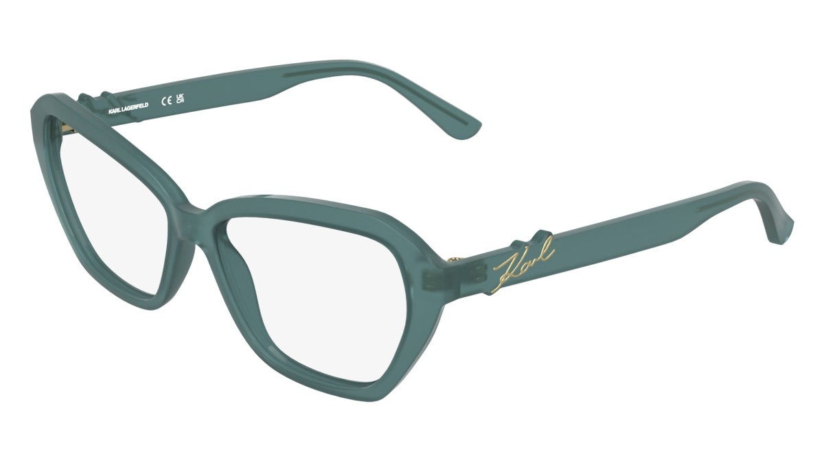 Occhiali da vista Karl Lagerfeld KL6232 (320) colore teal forma pantos 