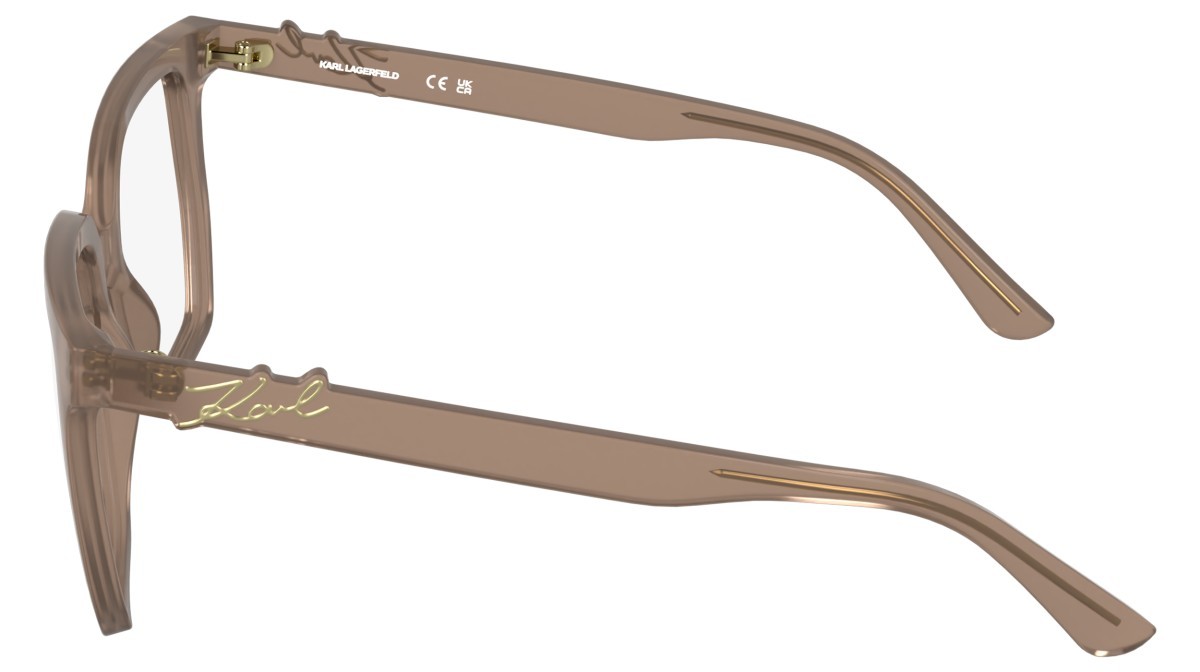 Eyeglasses Karl Lagerfeld KL6233 (272) color nude shape square 
