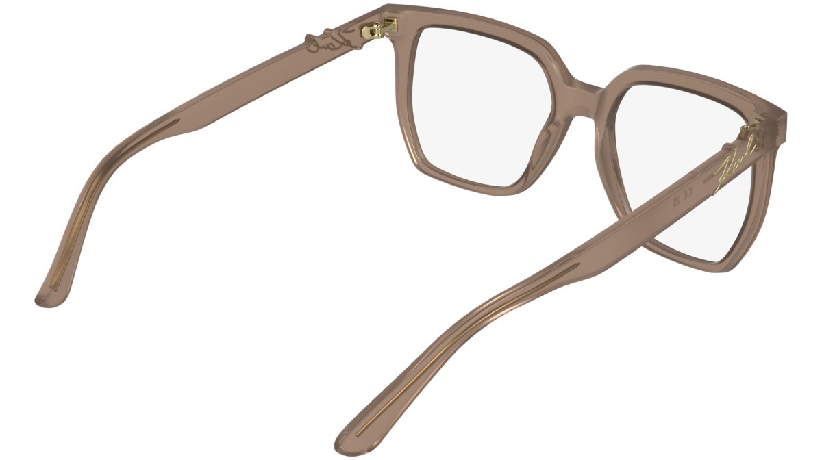 Eyeglasses Karl Lagerfeld KL6233 (272) color nude shape square 