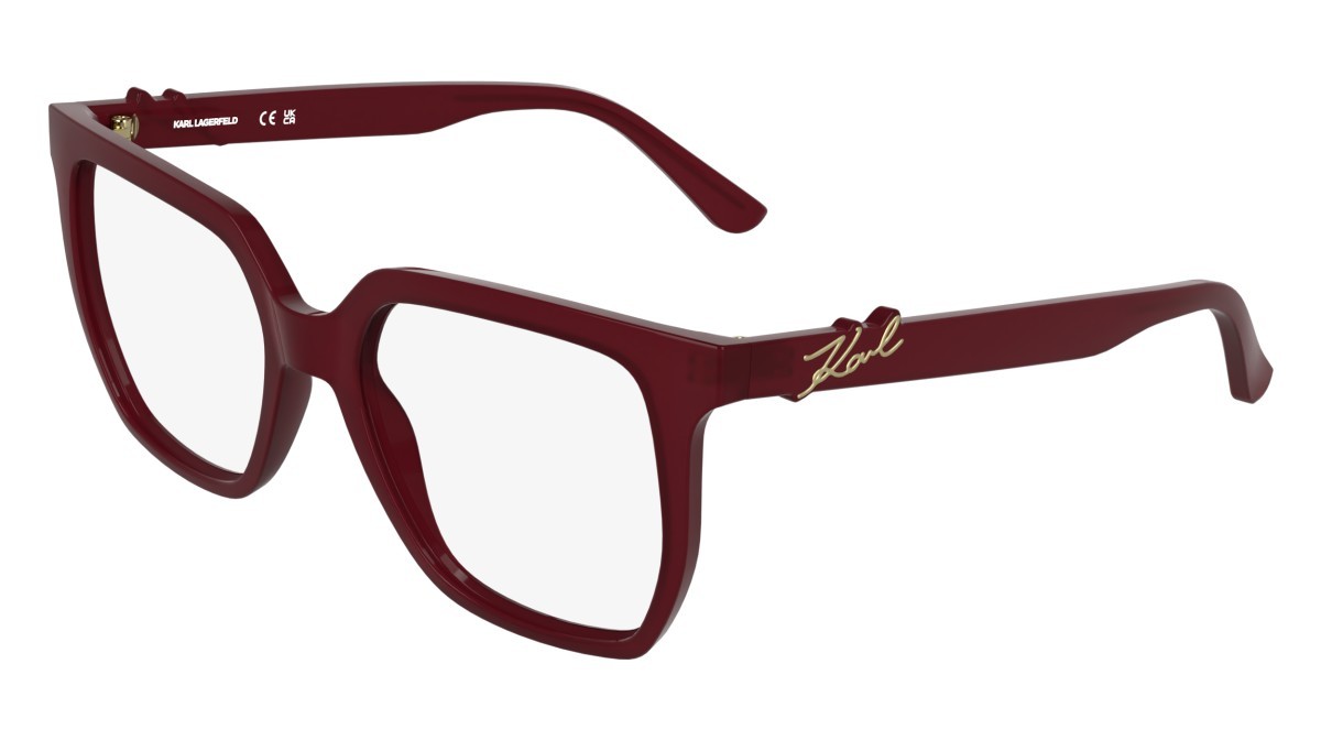 Occhiali da vista Karl Lagerfeld KL6233 (601) colore burgundy forma quadrato 