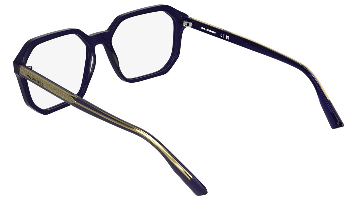 Occhiali da vista Karl Lagerfeld KL6234 (501) colore plum forma rettangolare 