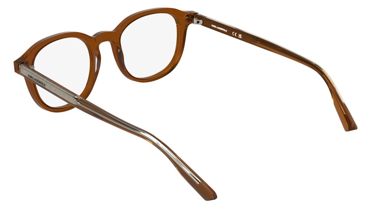 Occhiali da vista Karl Lagerfeld KL6235 (216) colore caramel forma pantos 