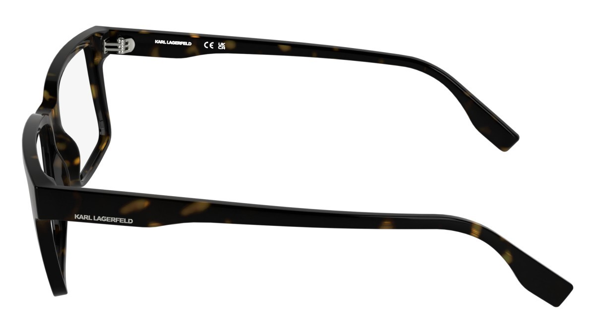 Occhiali da vista Karl Lagerfeld KL6236 (242) colore shiny dark tortoise forma rettangolare 