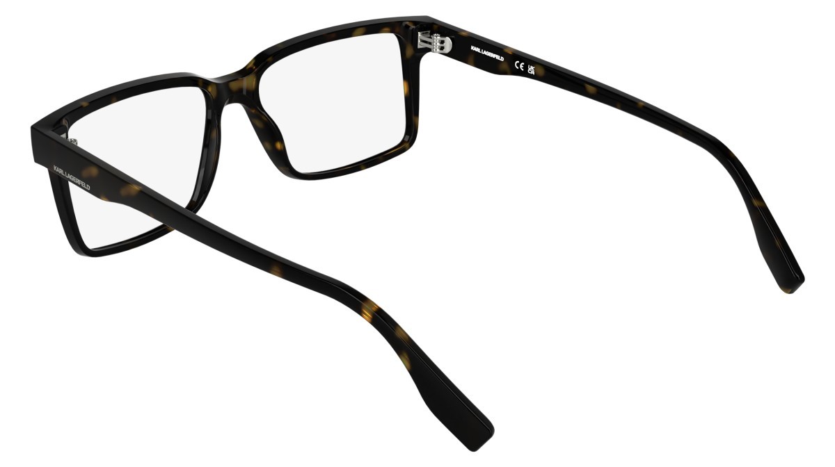 Occhiali da vista Karl Lagerfeld KL6236 (242) colore shiny dark tortoise forma rettangolare 
