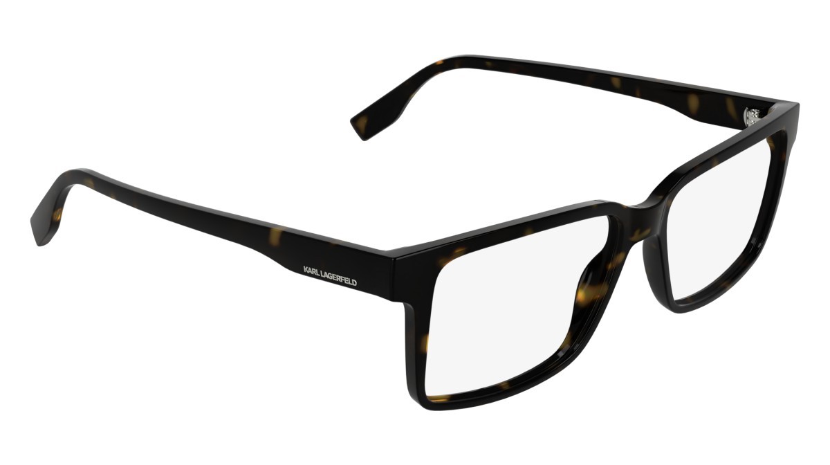 Occhiali da vista Karl Lagerfeld KL6236 (242) colore shiny dark tortoise forma rettangolare 