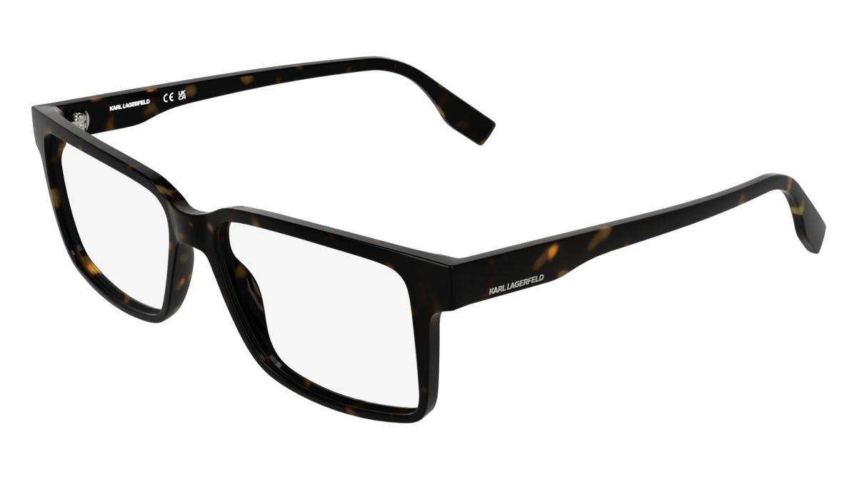 Occhiali da vista Karl Lagerfeld KL6236 (242) colore shiny dark tortoise forma rettangolare 