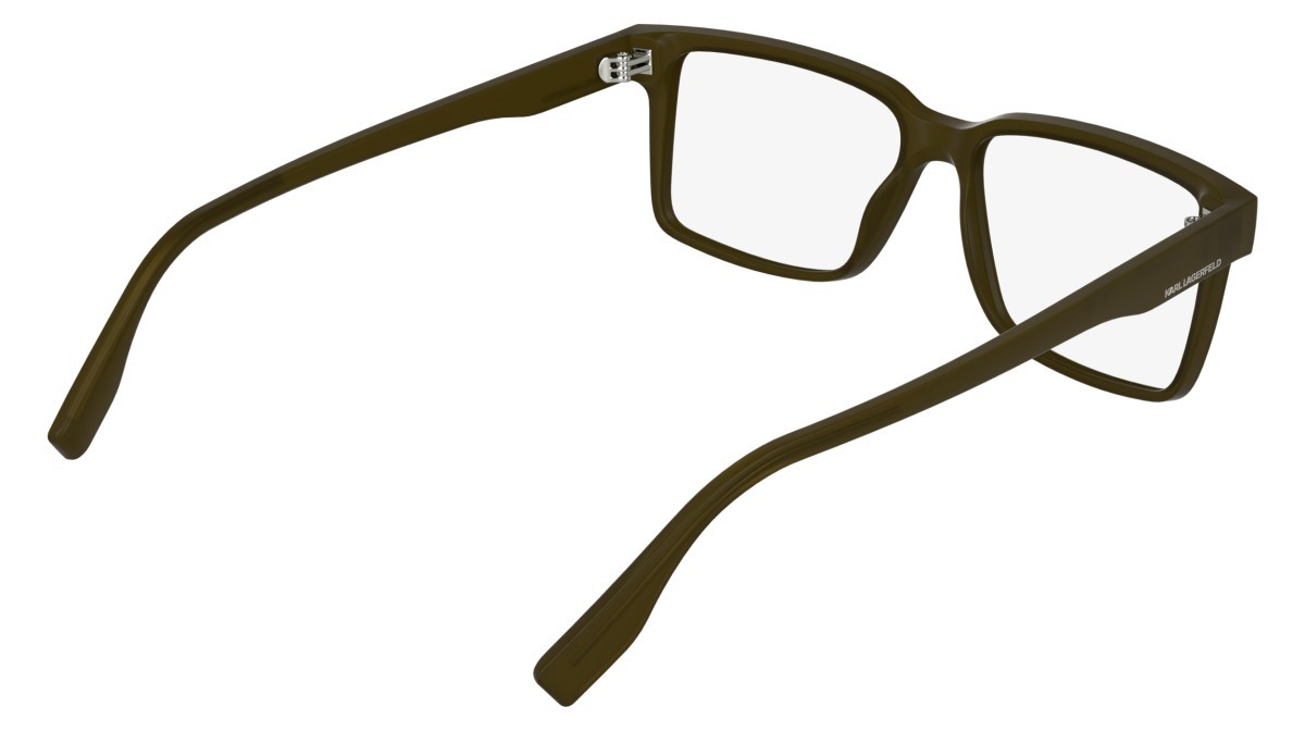 Occhiali da vista Karl Lagerfeld KL6236 (275) colore matte khaki forma rettangolare 