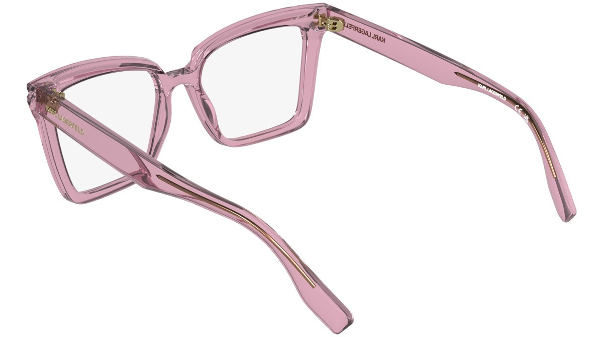 Occhiali da vista Karl Lagerfeld KL6240 (601) colore rose forma rettangolare 