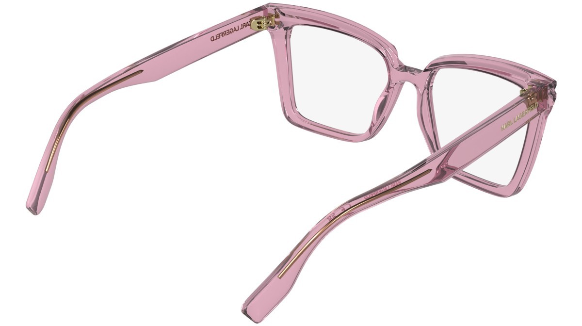 Occhiali da vista Karl Lagerfeld KL6240 (601) colore rose forma rettangolare 