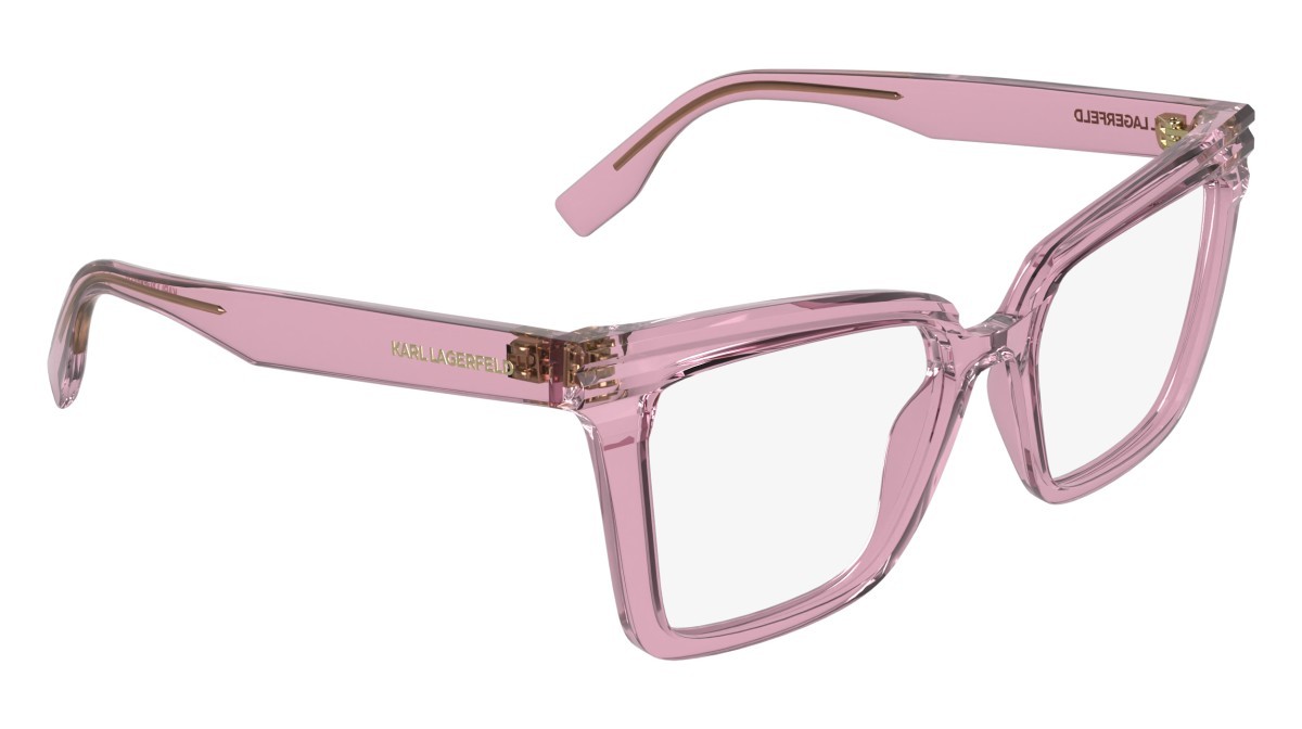 Occhiali da vista Karl Lagerfeld KL6240 (601) colore rose forma rettangolare 