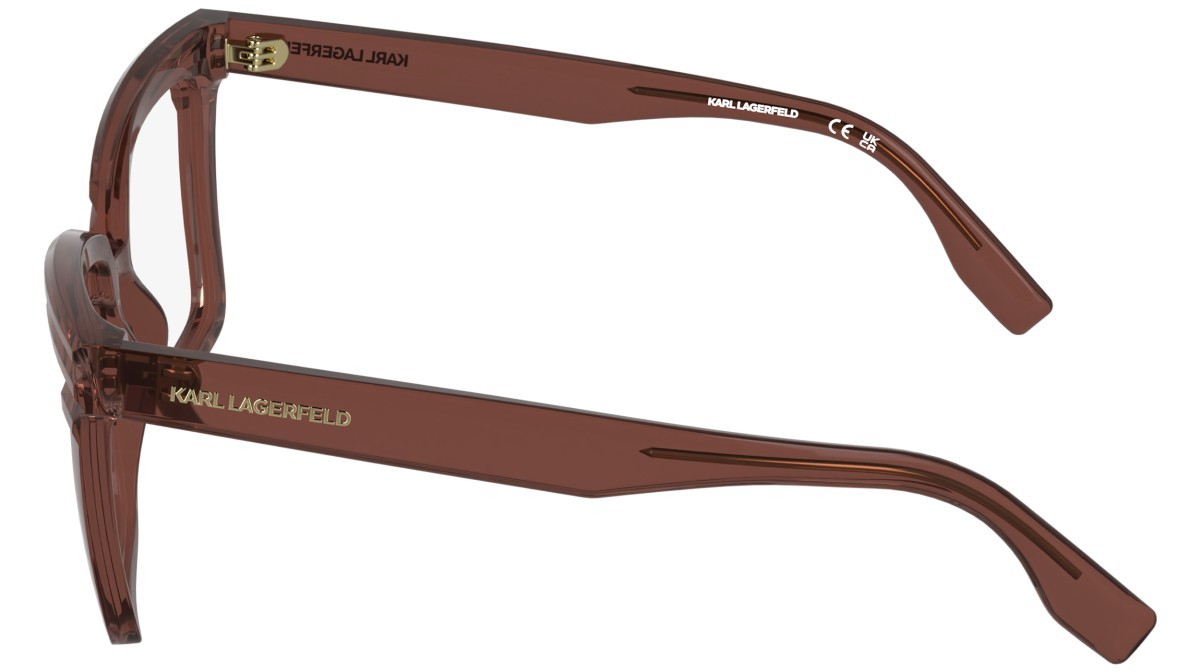 Occhiali da vista Karl Lagerfeld KL6240 (652) colore antique rose forma rettangolare 