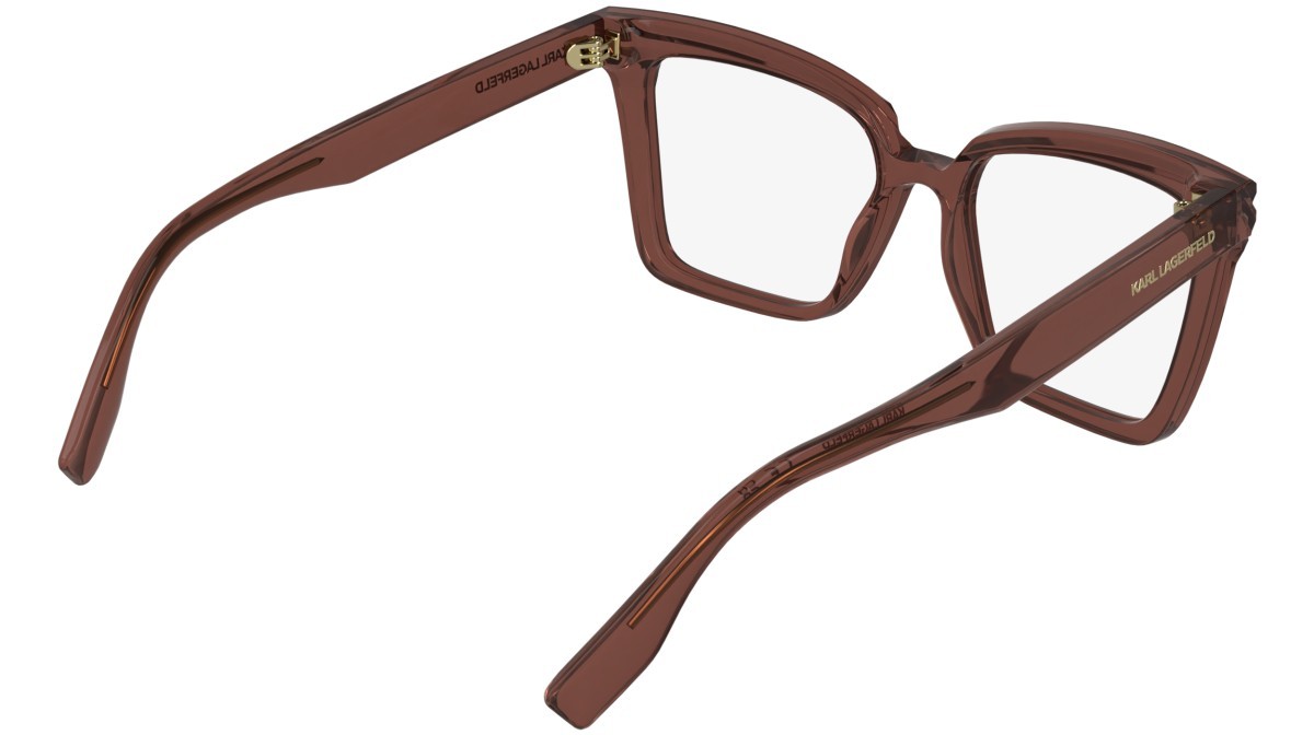 Occhiali da vista Karl Lagerfeld KL6240 (652) colore antique rose forma rettangolare 